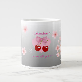 Taza De Café Gigante Sweetheart Soft Girl Mug