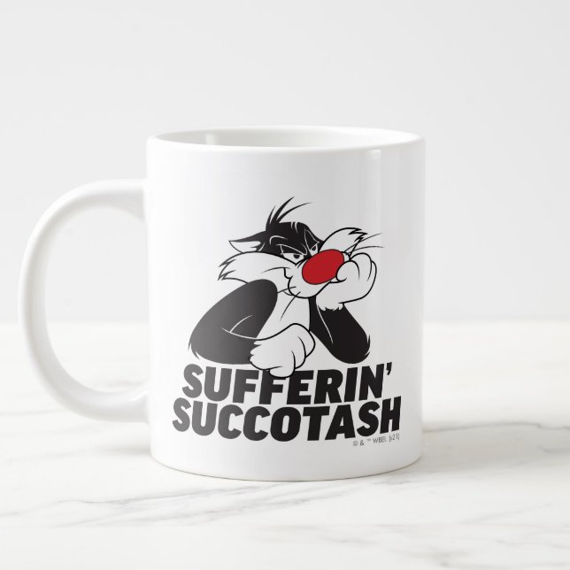 Taza De Café Gigante SYLVESTER™ "Sufferin' Succotash" (Izquierda)