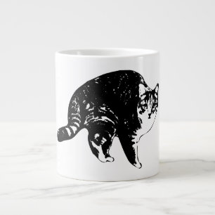 Taza De Café Gigante Tabby Starglow Vislumbre