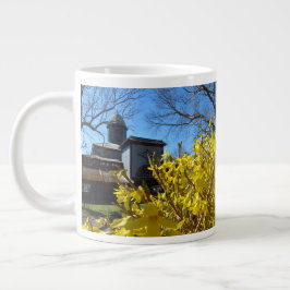 Taza De Café Gigante Tabernáculo y Forsythia - Viñedo de Martha