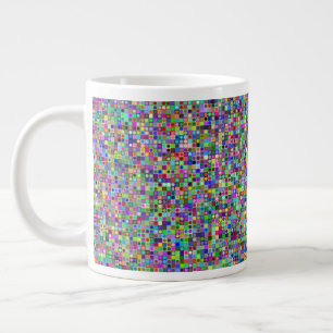 Taza De Café Gigante Tablero de cheques 20oz Mug