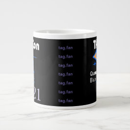 Taza De Café Gigante TAG Con 2021 - Negro Mug