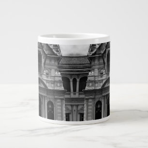 Taza De Café Gigante Tailandia Vintage Bangkok El Grupo Chakri Funda-Ma