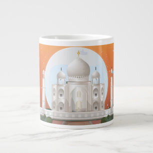 Taza De Café Gigante taj mahal