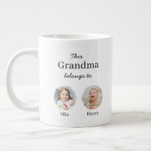 TAMAÑO JUMBO - Dos nietos Personalizados