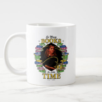 Taza De Café Gigante Tantos Libros, Tan Poco Tiempo