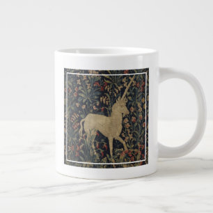 Taza De Café Gigante Tapiz "Millefleurs" ilegal con animales