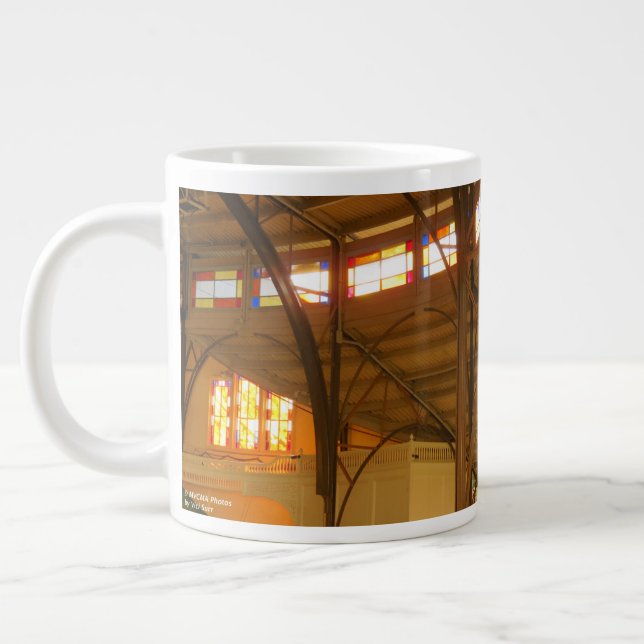 Taza De Café Gigante Tarde del Tabernáculo - Viñedo de Martha (Izquierda)