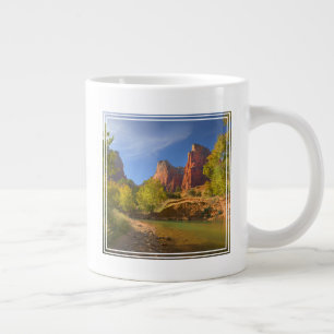 Taza De Café Gigante Tarde En El Parque Nacional De Zion