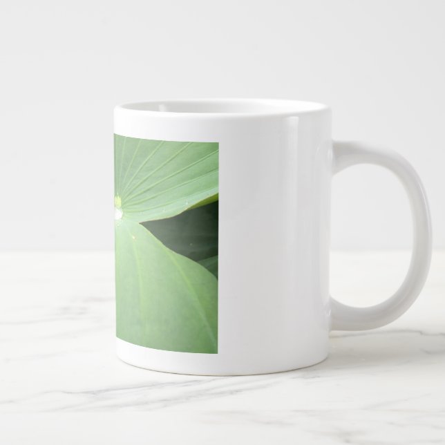 Taza De Café Gigante Tasa de leña de Lotus (Derecha)