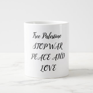 Taza De Café Gigante Tasse du café peut changer la vie du Palestinien