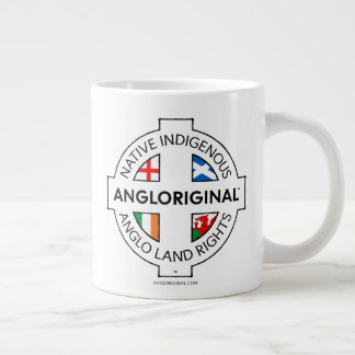 Taza De Café Gigante Taza gigante Angloriginal™ Derechos de Tierra de l
