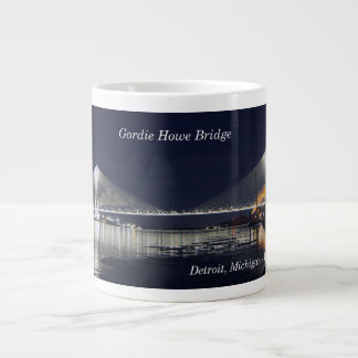 Taza De Café Gigante Taza gigante del puente Gordie Howe
