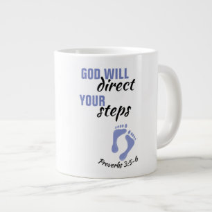 Taza De Café Gigante Taza gigante "Dios lo hará"