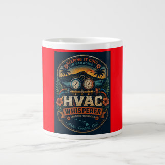 Taza De Café Gigante Taza gigante HVAC Pro en Hawái