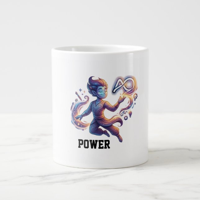 Taza De Café Gigante Taza_power (Frente)