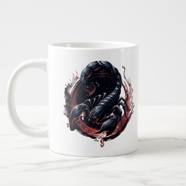 Taza De Café Gigante tazón escorpión (Izquierda)