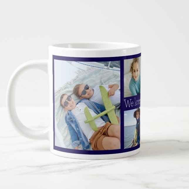 Taza De Café Gigante Te Ama Abuelo Abuelo 6 Foto (Izquierda)