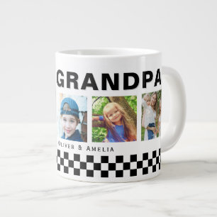 Taza De Café Gigante Te amamos abuelo 5 Fotos Recuerdo