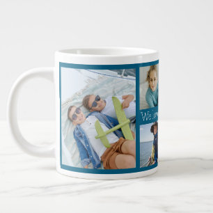 Taza De Café Gigante Te Amamos Grampa Abuelo 6 Fotos