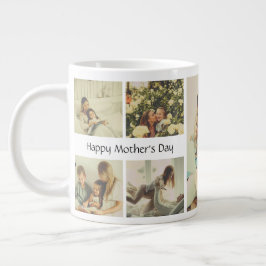 Taza De Café Gigante Te amamos mamá - Feliz Día de la Madre