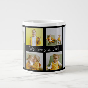 Taza De Café Gigante Te Amamos Papá 6 Fotos 