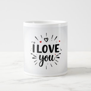 Taza De Café Gigante Te amo