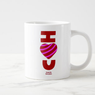 Taza De Café Gigante Te Amo Jumbo Mug