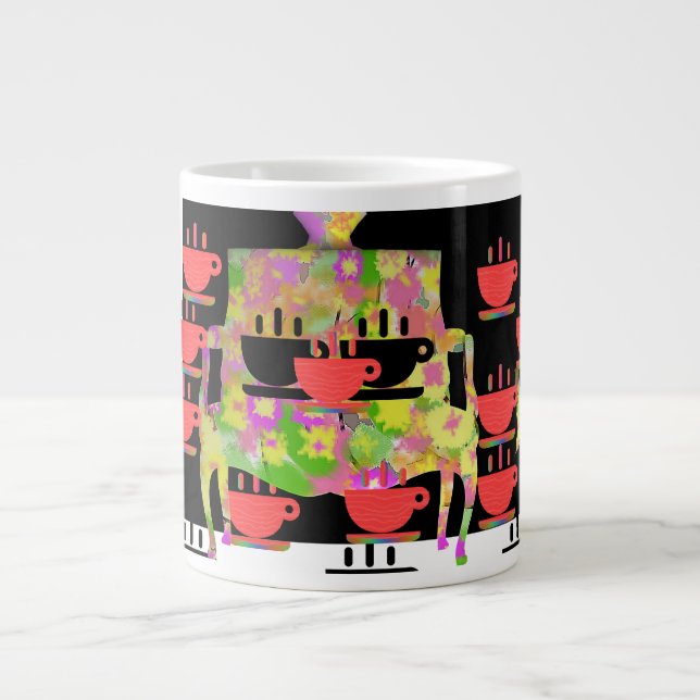 Taza De Café Gigante Té de la Tarde (Frente)