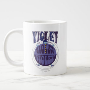 Taza De Café Gigante ¡Te estás volviendo violeta, Violet!