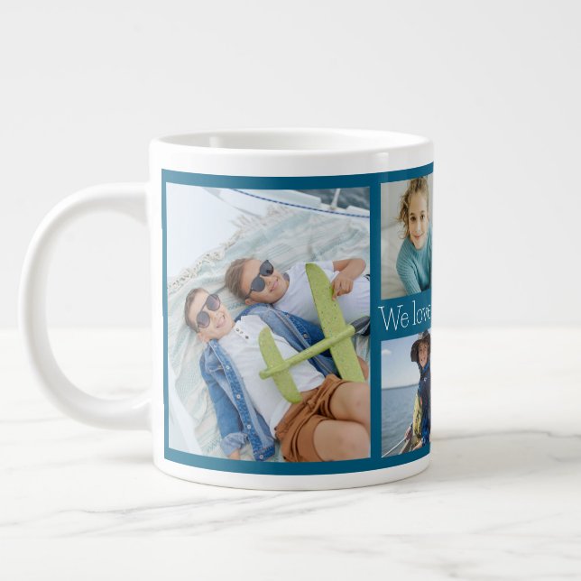 Taza De Café Gigante Te queremos abuela Gam Gam 6 Foto (Izquierda)