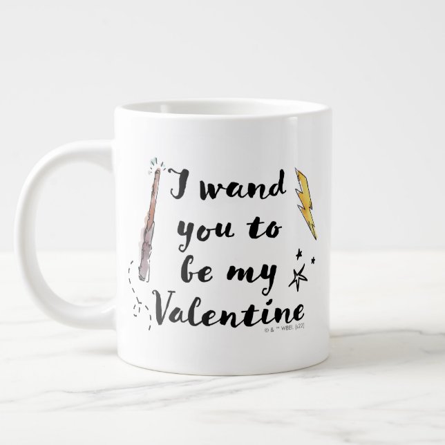 Taza De Café Gigante Te Quiero Ser Mi Valentín (Izquierda)