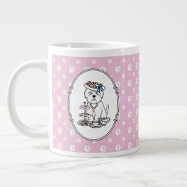 Taza De Café Gigante Tea Fiesta Westie - West Highland White Terrier