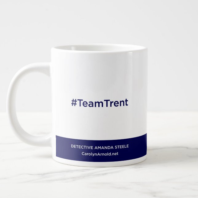 Taza De Café Gigante #TeamTrent 20 oz Coffee Mug (Izquierda)