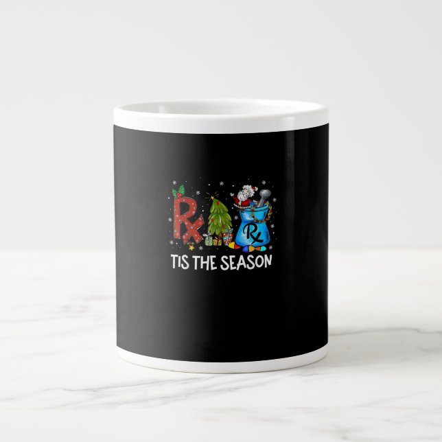 Taza De Café Gigante Technician Christmas Tis The Season (Frente)