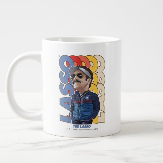 Taza De Café Gigante Ted Lasso | Lasso Bobblehead (Izquierda)