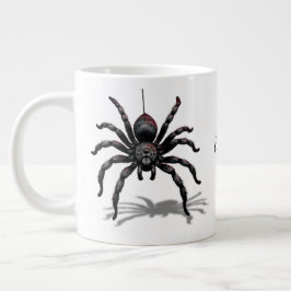 Taza De Café Gigante Tejido de Medianoche (Araña y la Red) Temático 