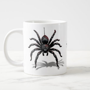 Taza De Café Gigante Tejido de Medianoche (Araña y la Red) Temático
