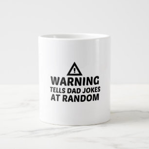 TAZA DE CAFÉ GIGANTE TELLS DAD CHISTES EN RANDOM