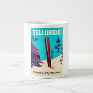 Taza De Café Gigante Telluride Ski Montañas Rocosas