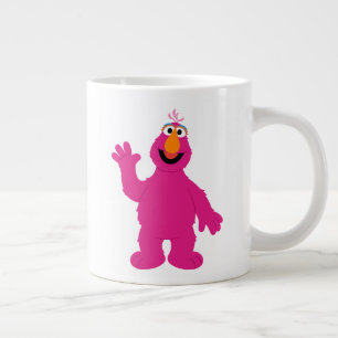 Taza De Café Gigante Telly Monster de Barrio Sésamo