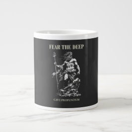 Taza De Café Gigante Teme lo Profundo – Poseidón Mítico