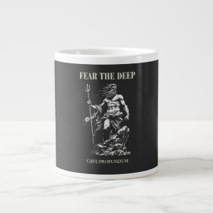 Taza De Café Gigante Teme lo Profundo – Poseidón Mítico