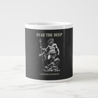 Taza De Café Gigante Teme lo Profundo – Poseidón Mítico