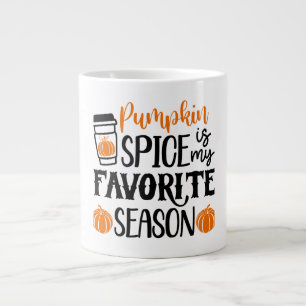 Taza De Café Gigante Temporada de especias de calabaza