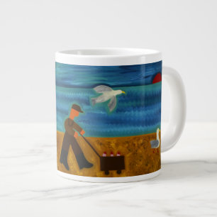 Taza De Café Gigante Temprano por la mañana 2007