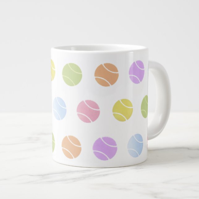 Taza De Café Gigante Tennis Mug (Derecha)
