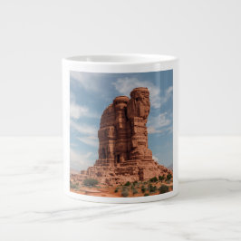 Taza De Café Gigante Terra Cotta Earth Monolith Art Print | Sculptural 