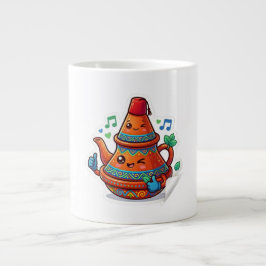 Taza De Café Gigante Tetera marroquí Kawaii - Palo Berred Lindo