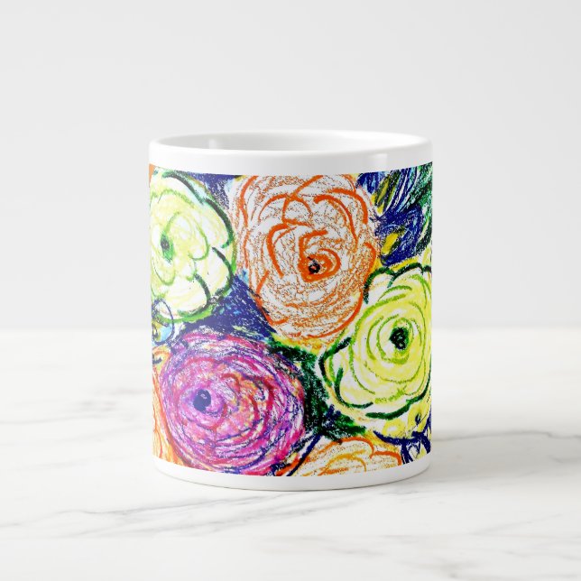 Taza De Café Gigante Tetradic (Frente)